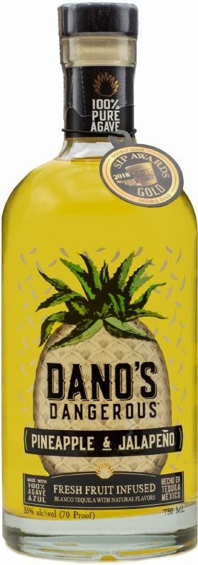 Dano s Dangerous Tequila Blanco Infusions Pineapple Jalapeno Tequila For Discount