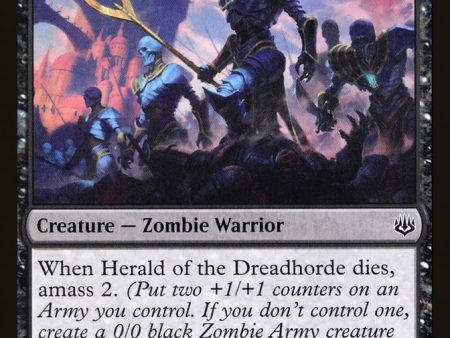 Herald of the Dreadhorde [War of the Spark] Supply