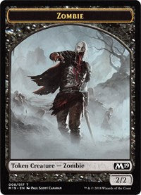 Zombie    Goblin Double-Sided Token (Game Night) [Core Set 2019 Tokens] Online