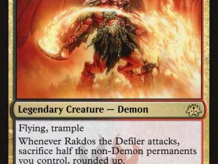 Rakdos the Defiler [Ravnica Allegiance Guild Kit] Cheap