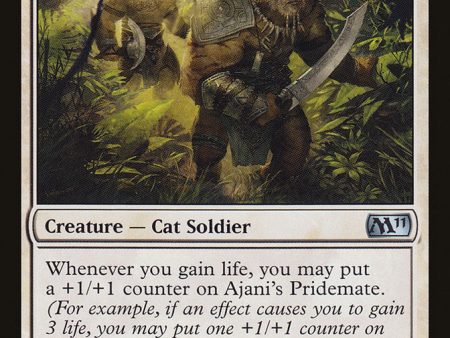 Ajani s Pridemate [Magic 2011] Hot on Sale