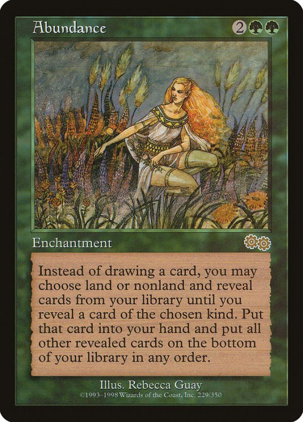 Abundance [Urza s Saga] Discount