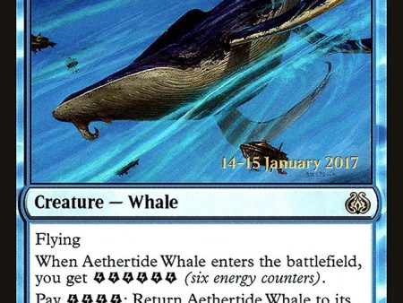 Aethertide Whale [Aether Revolt Prerelease Promos] Hot on Sale