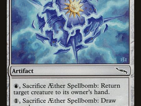 Aether Spellbomb [Mirrodin] Online now