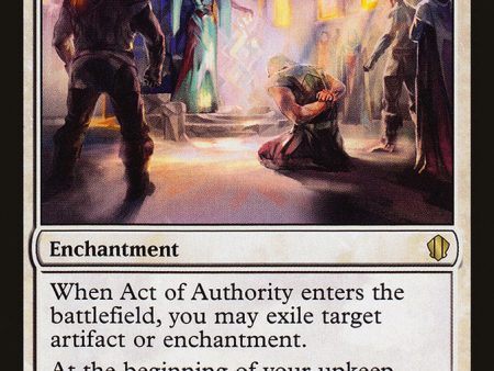 Act of Authority [Commander 2013] Online