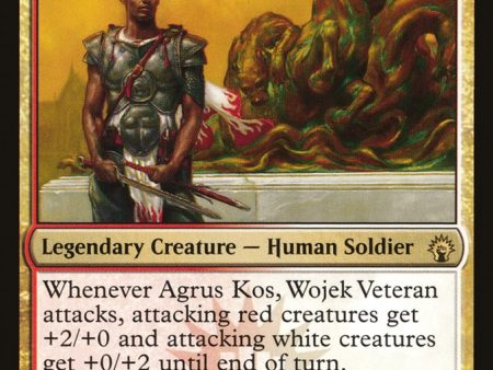 Agrus Kos, Wojek Veteran [Guilds of Ravnica Guild Kit] For Sale