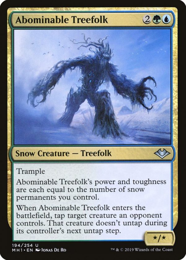 Abominable Treefolk [Modern Horizons] on Sale