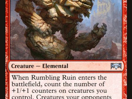 Rumbling Ruin [Ravnica Allegiance] Online Hot Sale